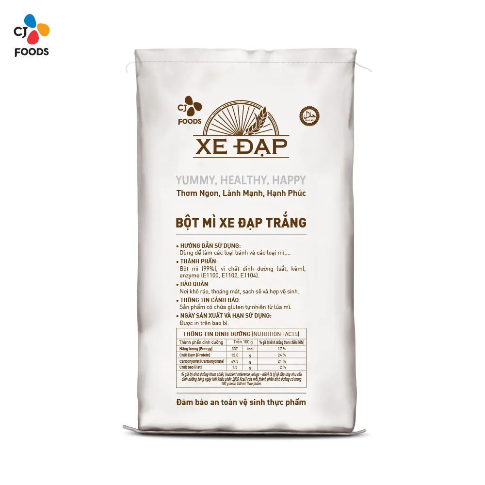 Bột Mì Xe Đạp Trắng - 40kg