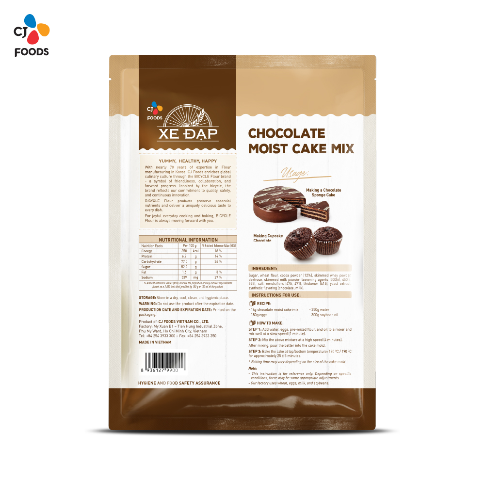 Chocolate Moist Mix CJ Bicycle