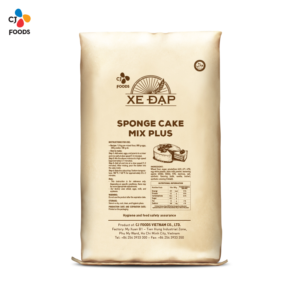 Ready-to-Mix Cake Mix Plus Bicycle - 10 kg