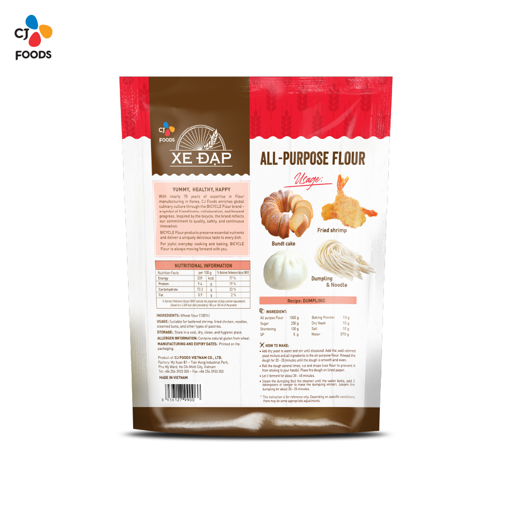 All-Purpose Bicycle Flour - 1kg