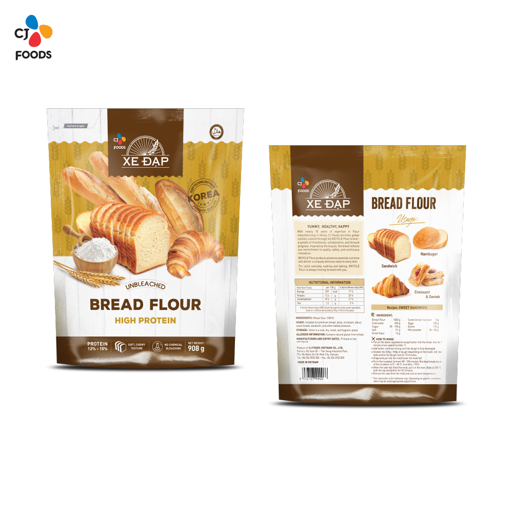 Wheat Flour Bicycle Bread Flour 1kg