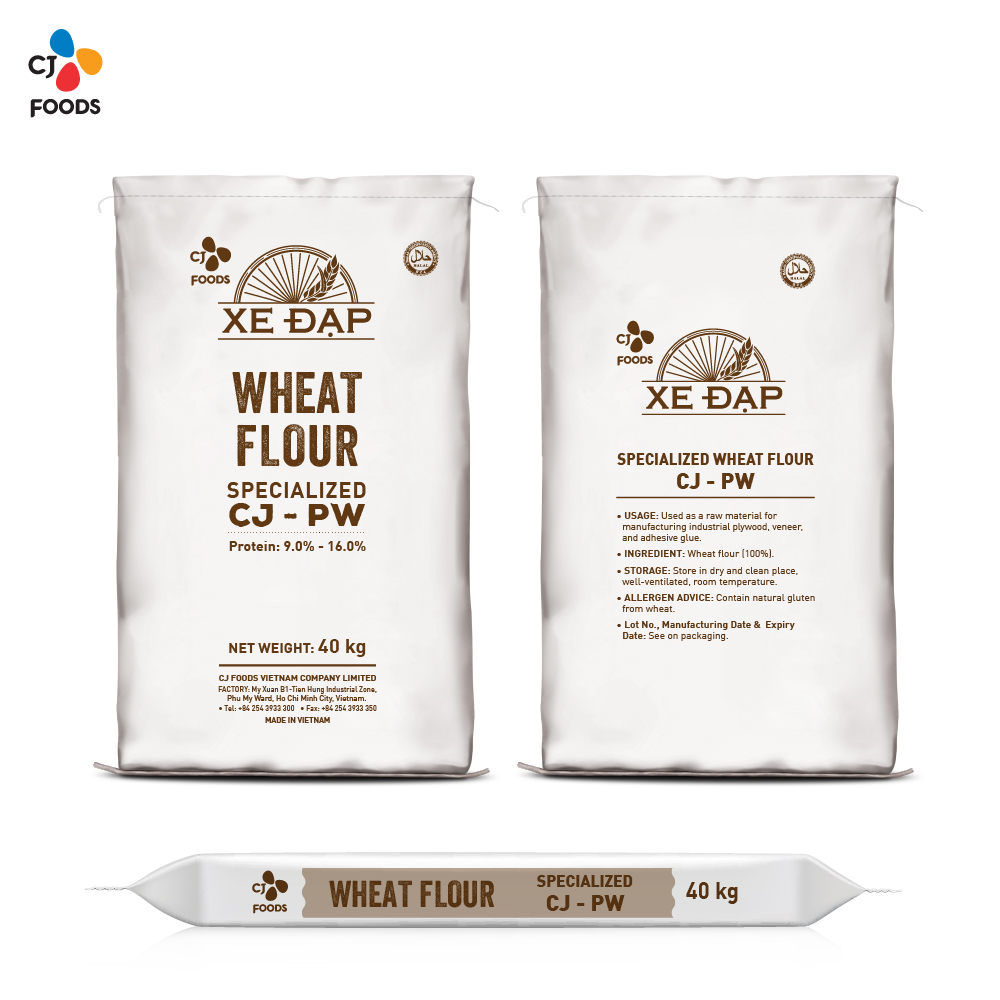 Wheat Flour Bicycle CJPW bag PP 40kg
