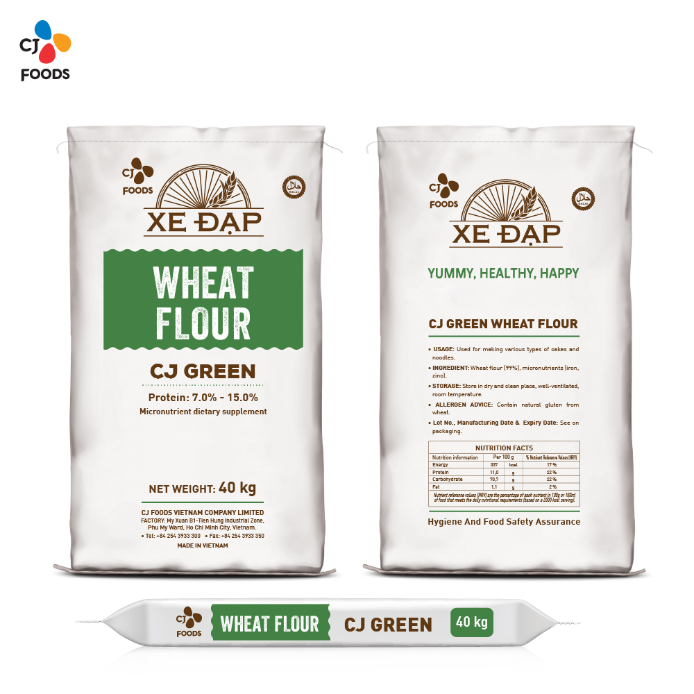 WheatFlour-CJ Green-bagPP-40kg