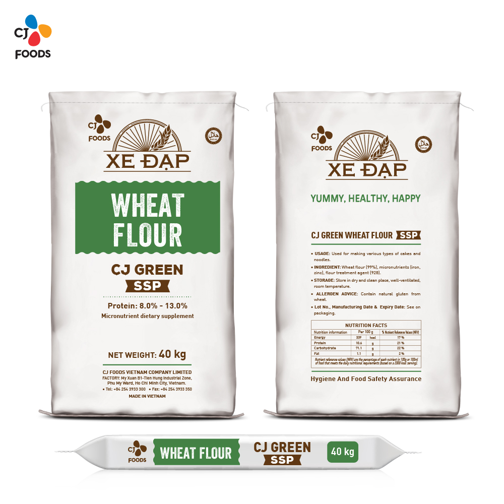 Wheat flour-CJ Green SSP-bagPP-40kg