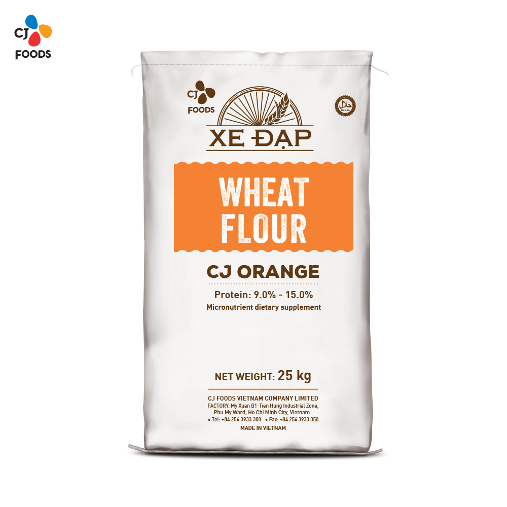 Wheat Flour - CJ Orange Bag PP - 25kg