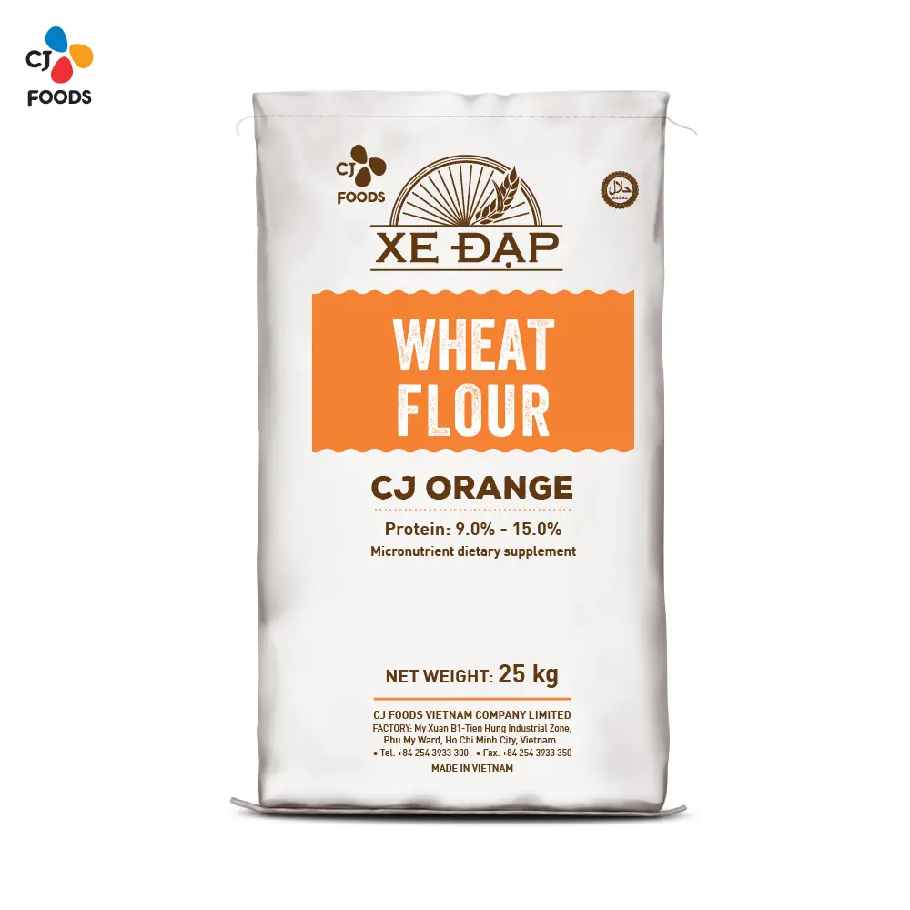 Wheat Flour - CJ Orange Bag PP - 25kg