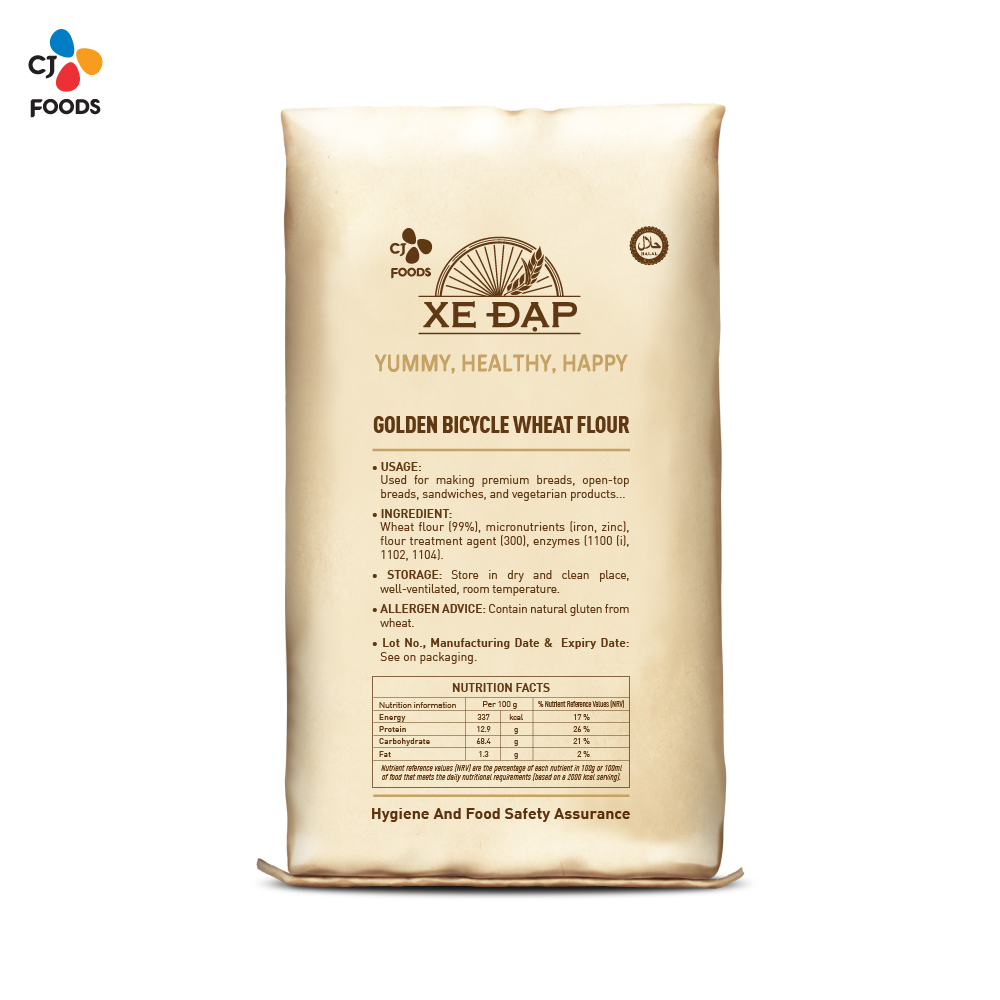Hoàng Kim Bicycle Flour - 25kg