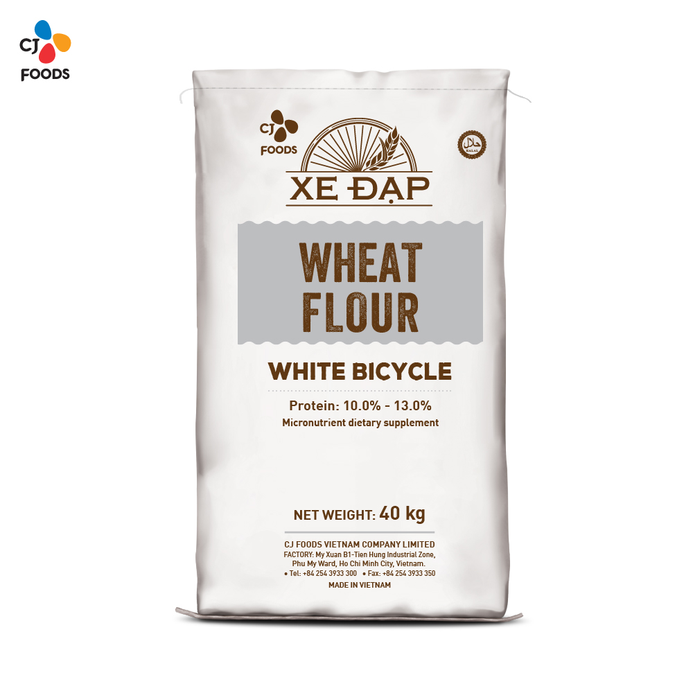 WheatFlour-White Bicycle-bagPP-40kg-01