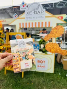 Bột Mì Xe Đạp tại lễ hội bánh mì