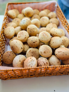 Korean sesame bread