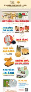 Bột Mì Xe Đạp tại lễ hội bánh mì