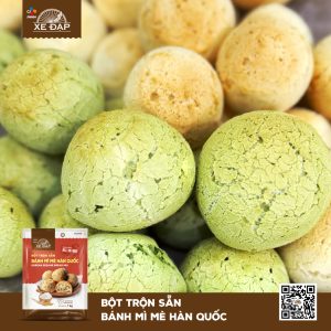 Chewy cream puff mix Bicycle brand