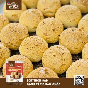 Chewy cream puff mix Bicycle brand