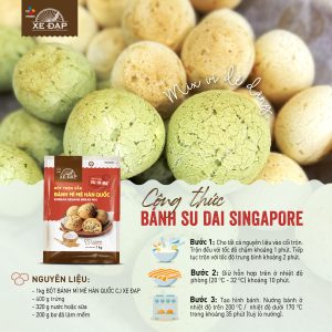 Singapore Dai Loaf Bread Mix Bicycle