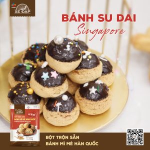 Singapore Dai Loaf Bread Mix Bicycle