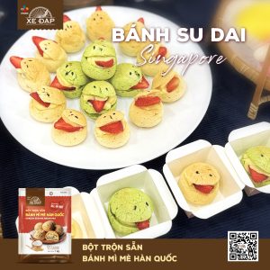 Singapore Dai Loaf Bread Mix Bicycle