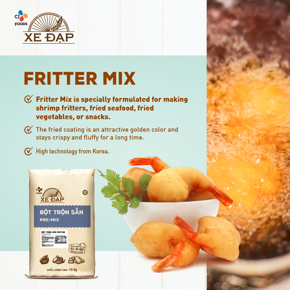 Pre-mixed Fritter Bike