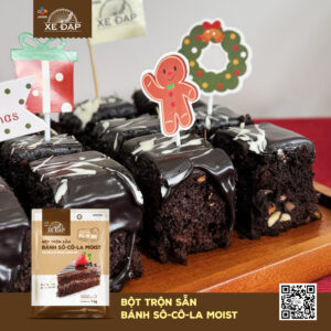 Bicycle Brand Moist Chocolate Cake Baking Mix for Brownies