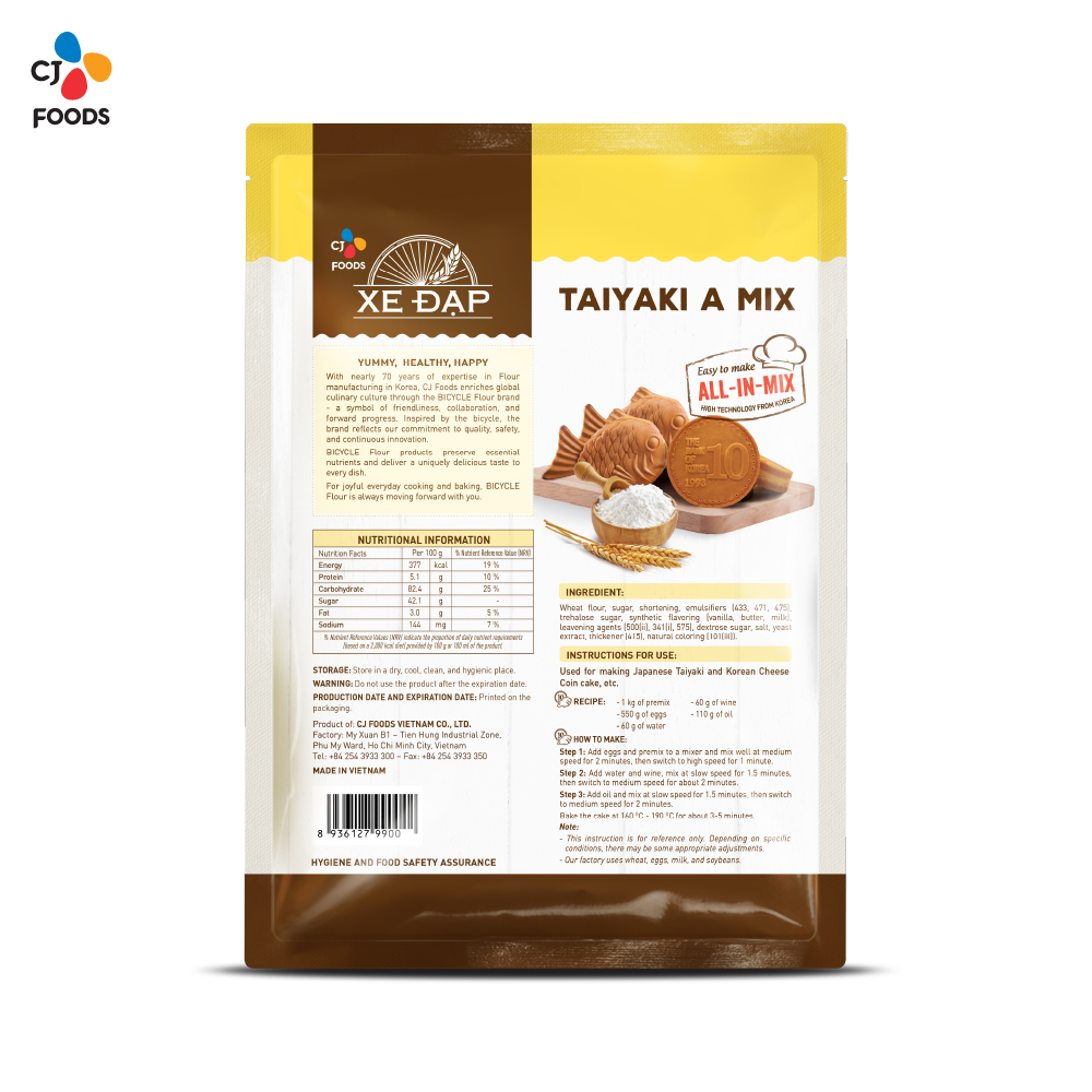 Taiyaki Baking Mix A Bicycle