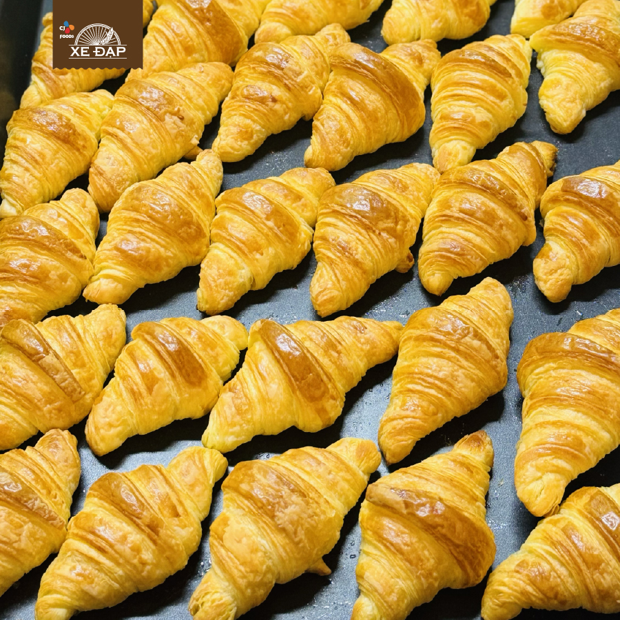 công thức bánh croissant - bột mì Xe Đạp