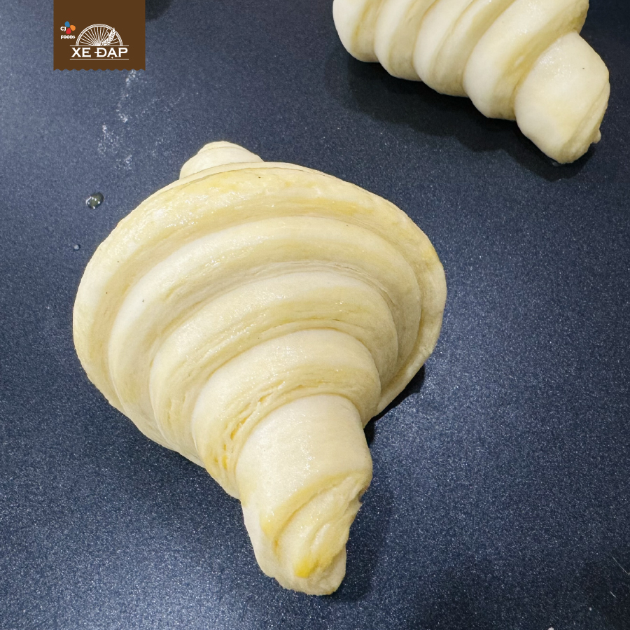 công thức bánh croissant - bột mì Xe Đạp
