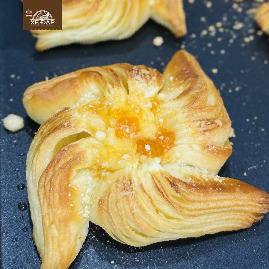 công thức bánh croissant - bột mì Xe Đạp