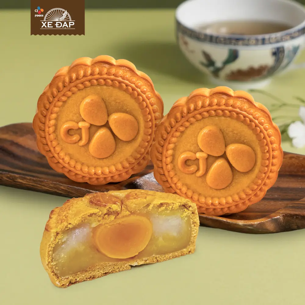 Công thức Bánh trung thu nhân Mochi Xe Đạp