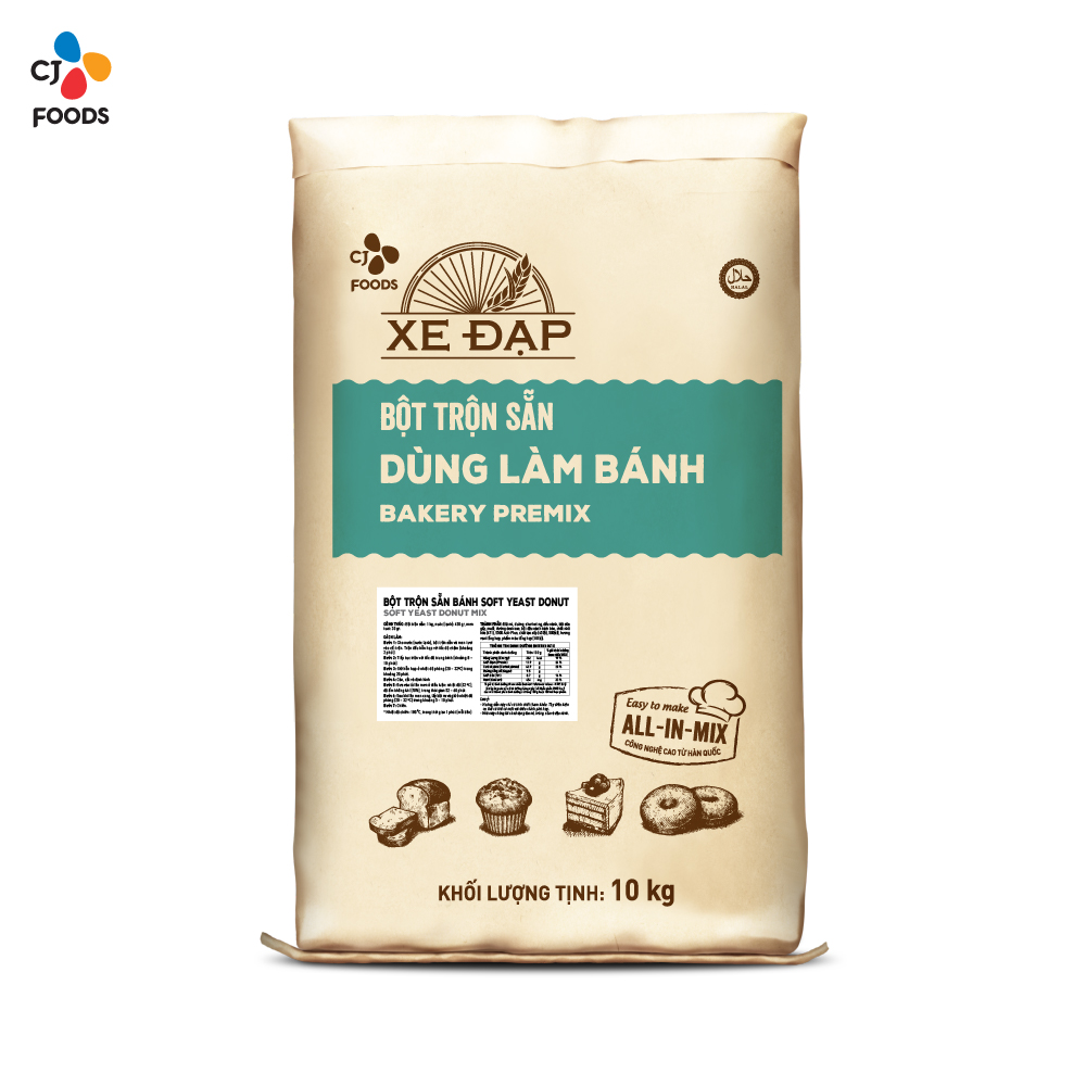 Bột trộn sẵn - Donut - Xe Đạp