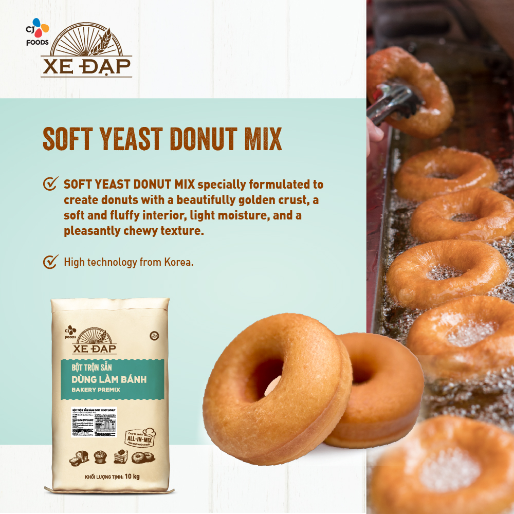 Premix Dough - Donut - Bicycle