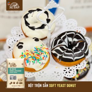 bột trộn sẵn - donut - CJ Xe Đạp