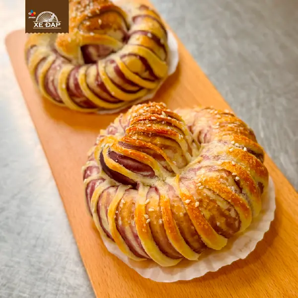 Công thức Bánh mì ngọt bột mì Xe Đạp